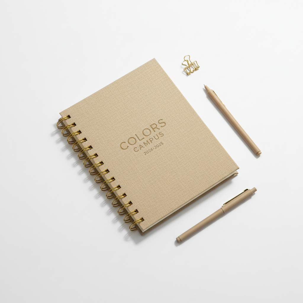 Agenda Beige A5 Colors Campus