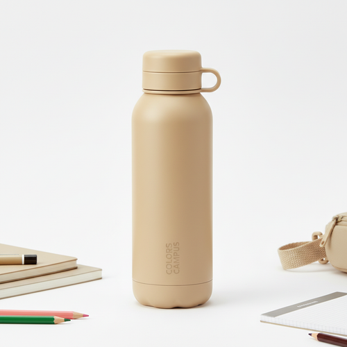 Gourde Beige 500ml Colors Campus